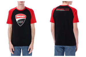 Men's T-shirt Ducati Corse - Shield logo (100% Cotton) CNC Racing