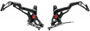 Adjustable rear sets TOURING Ducati Monster 821 1200 1200S CNC Racing