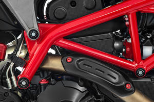 Frame caps kit Ducati Hypermotard 821/939 CNC Racing