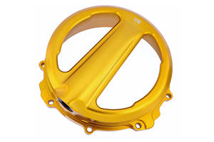 Clear clutch cover MV Agusta - cable control Gold