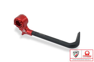 Lever-Guard Street - Protection front brake lever with bar-end mirror housing - Pramac Racing Limited Edition <p>Rosso</p>