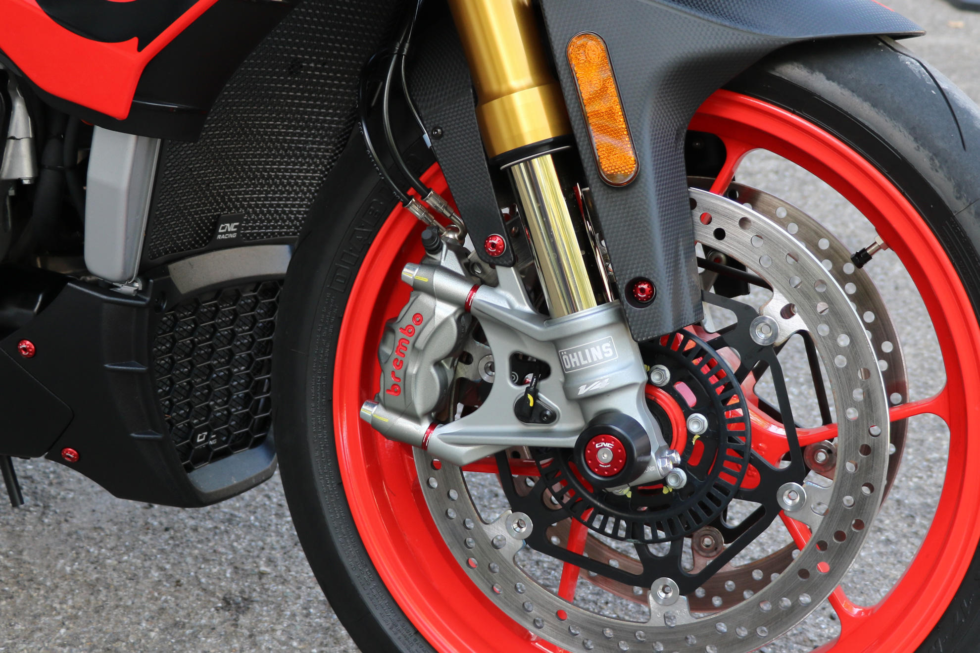 5mm Titanium Spacers for Ducati Multistrada 1200S Radial Brake Calipers