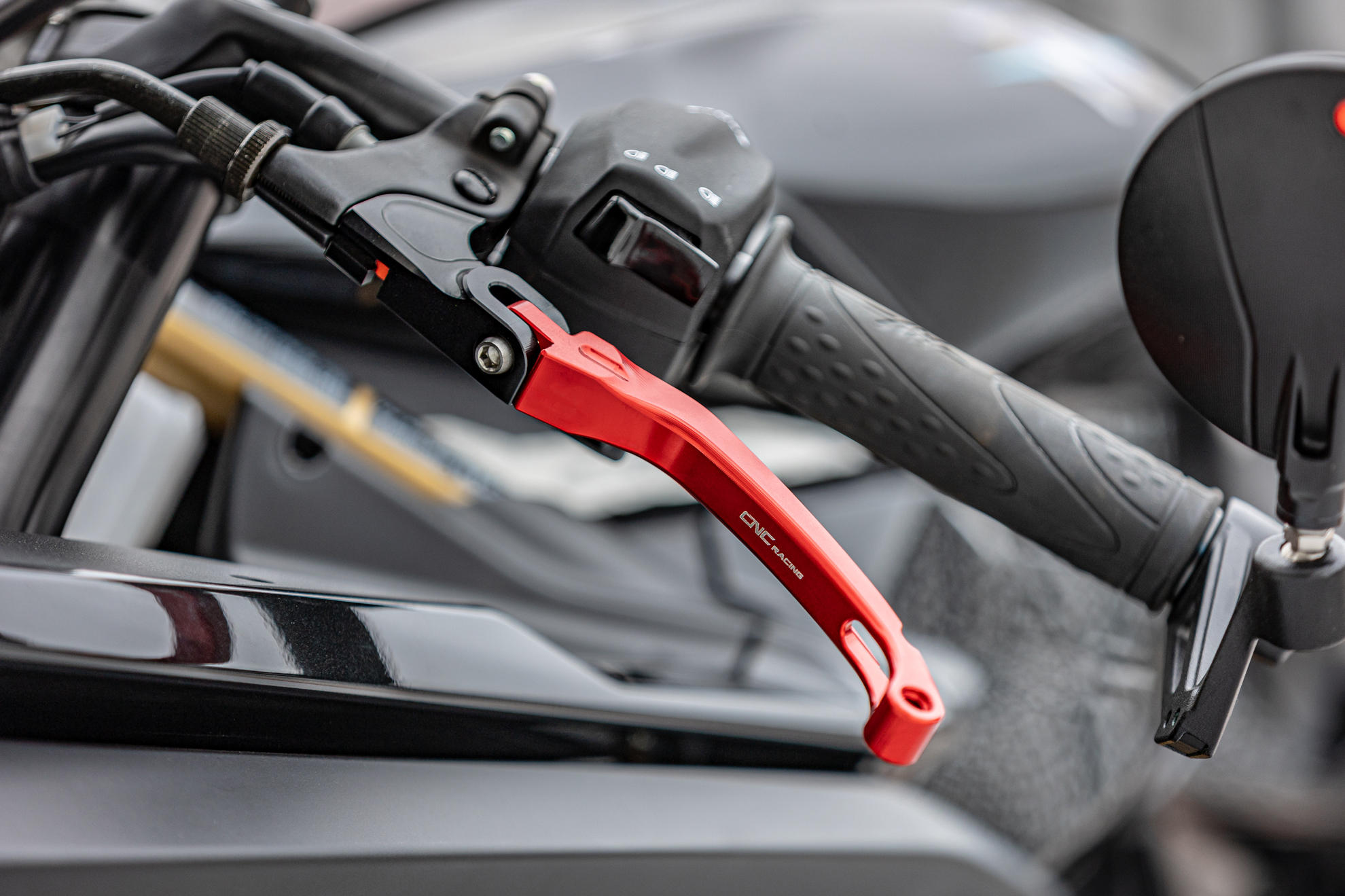 Leva Frizione Pieghevole Per Moto In Alluminio CNC - Regolabile Per Kawasaki ZX-6R, ZX-10R, Z1000 - Foto 12