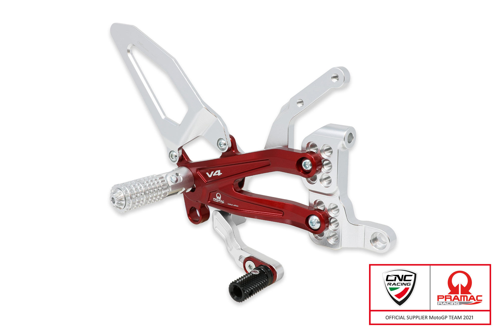 Adjustable rear sets Ducati Panigale V4 series for V4, V4 S and V4