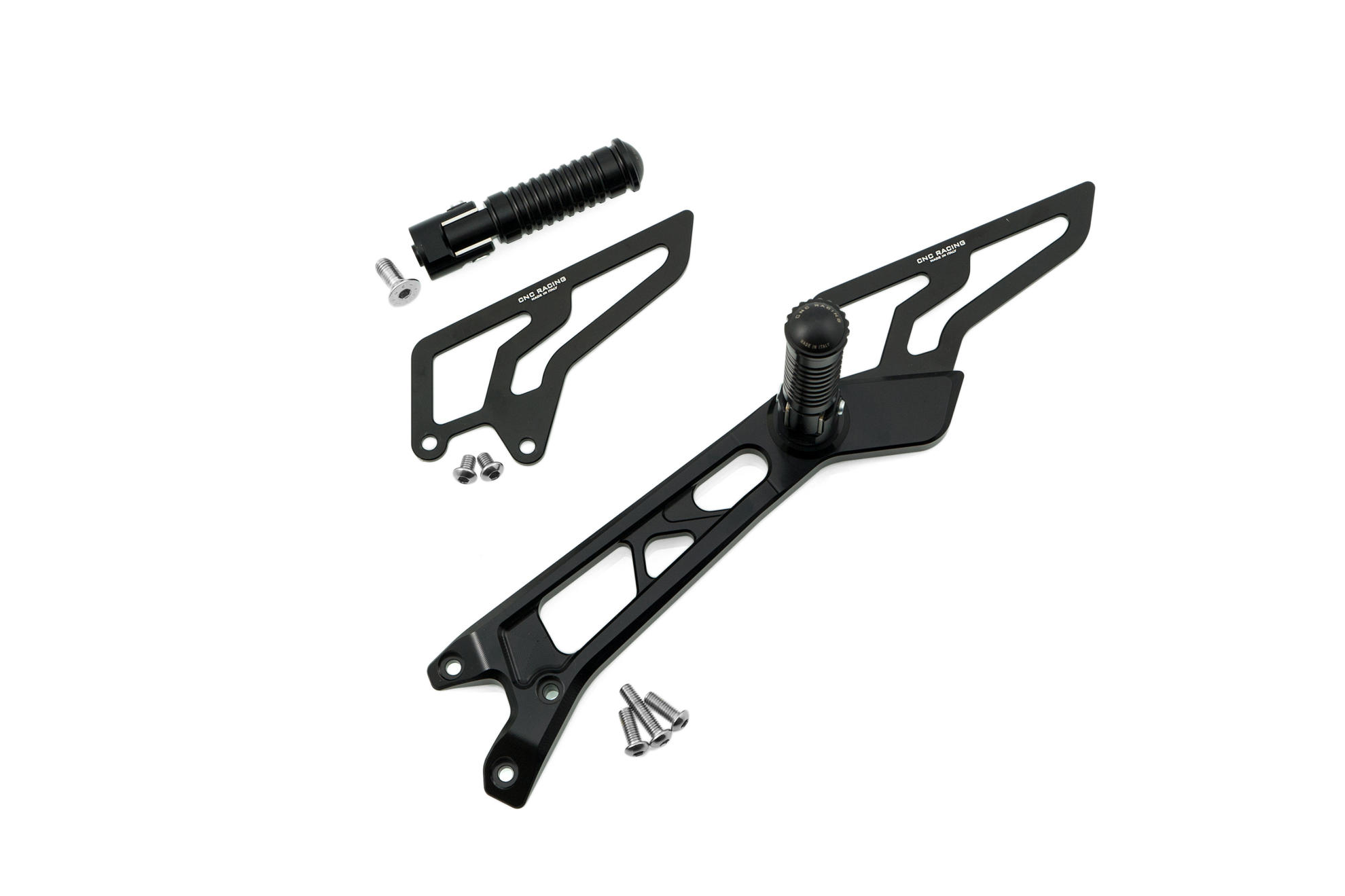 Adjustable rear sets passenger Ducati Hypermotard 821/939 | Cnc Racing