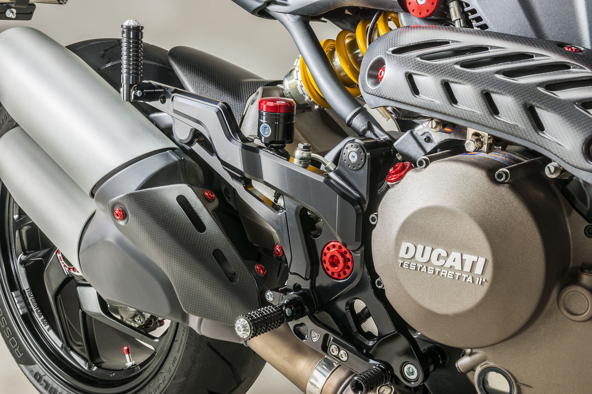 Adjustable rear sets SPORT Ducati Monster 821 1200 1200S | Cnc Racing