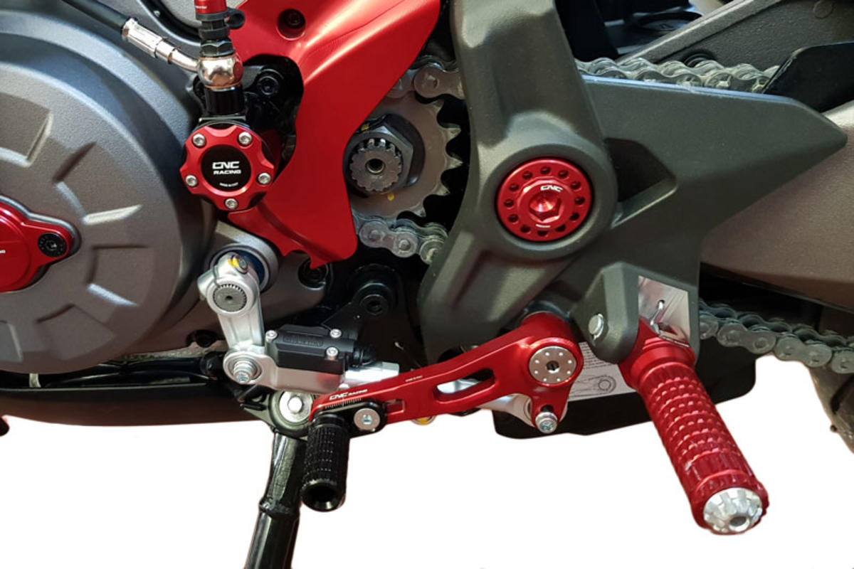 CNC Motorcycle 3D Fringe Clutch Brake Levers For Ducati SUPERSPORT S  17 18