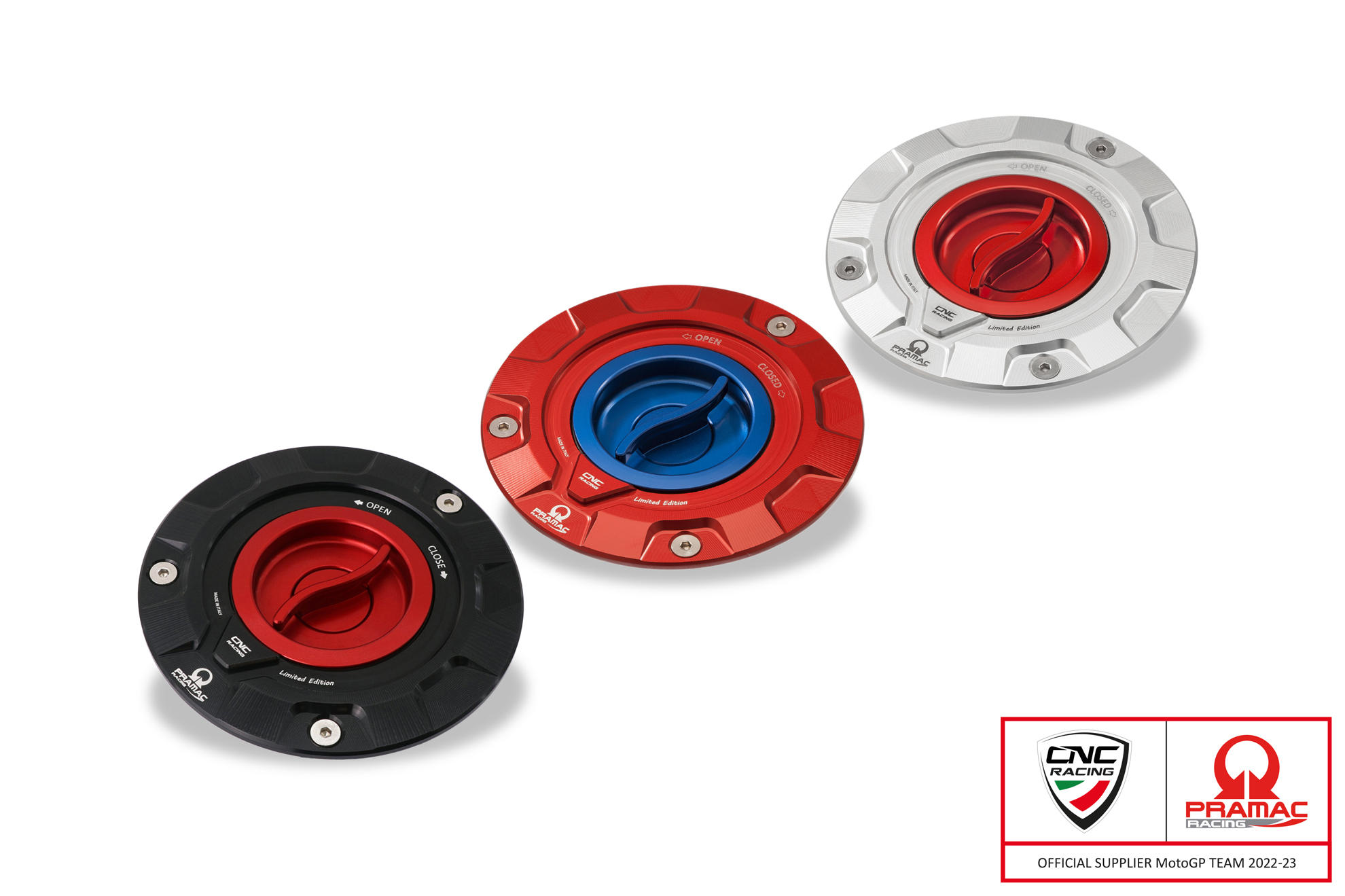 Fuel tank cap - Pramac Racing Limited Edition | Cnc Racing