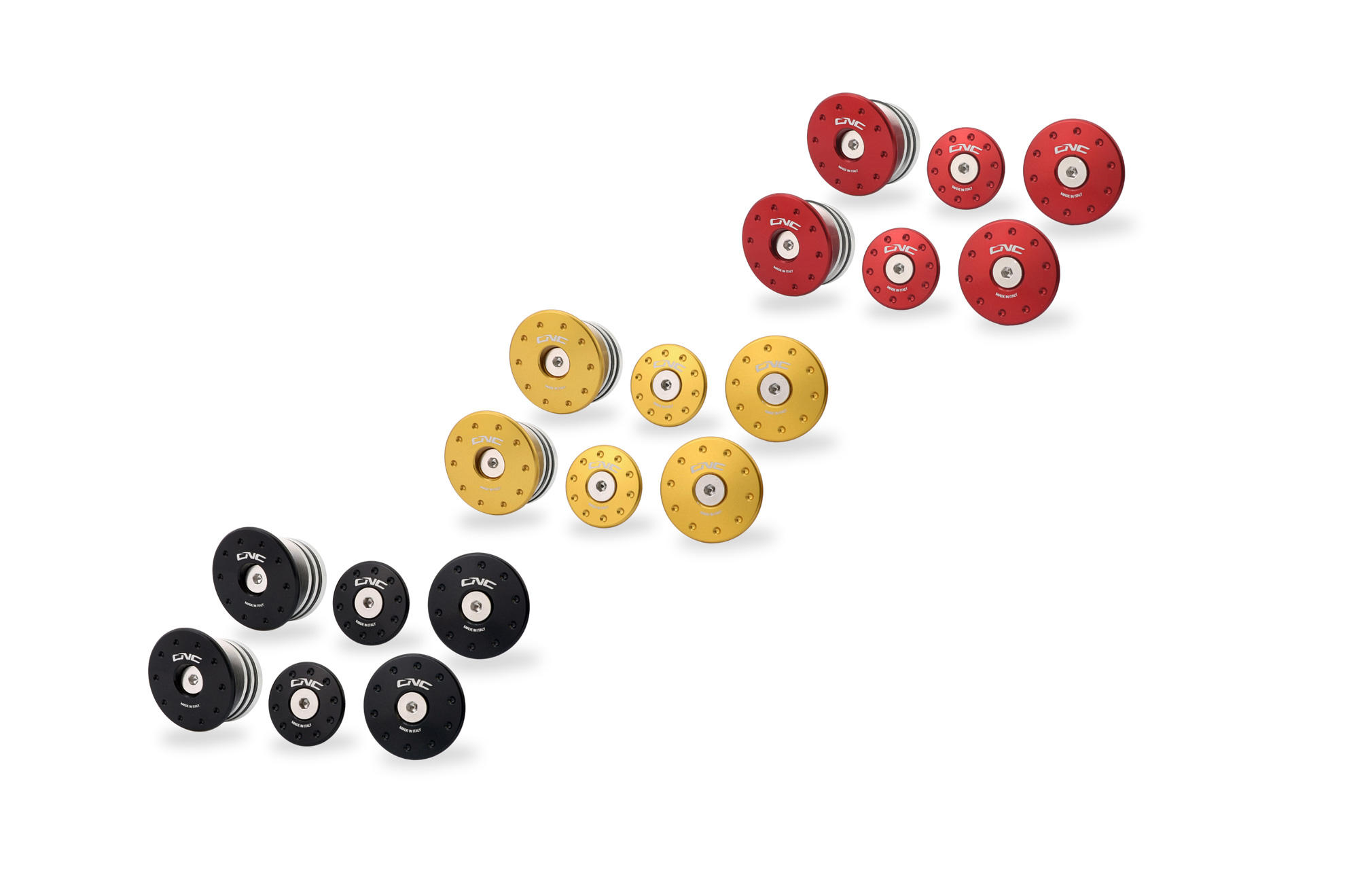 Frame caps kit Ducati Monster 937 (to be mounted with TC325) | Cnc