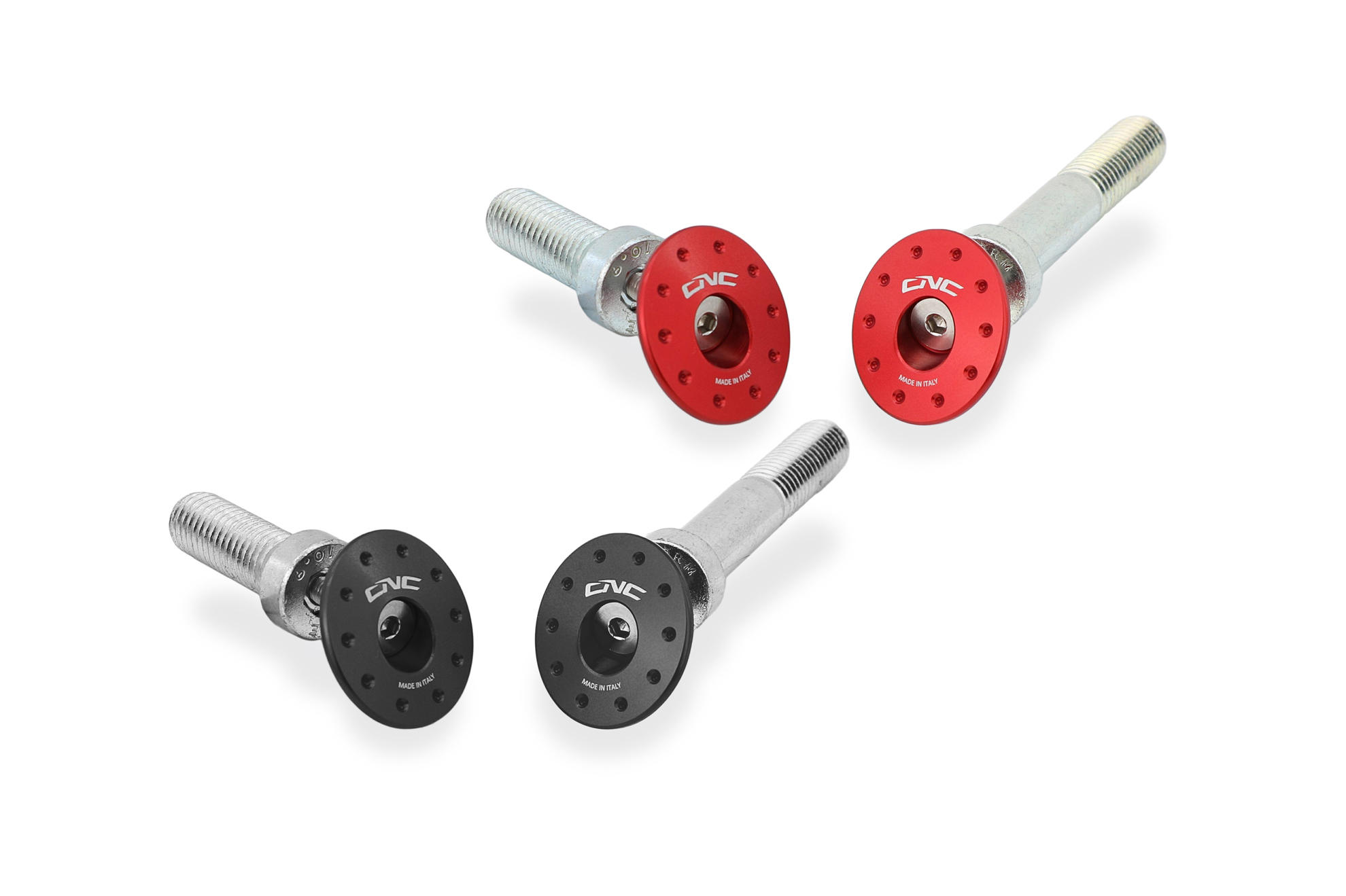 Frame caps kit Ducati Multistrada V4 - sloping holes | Cnc Racing