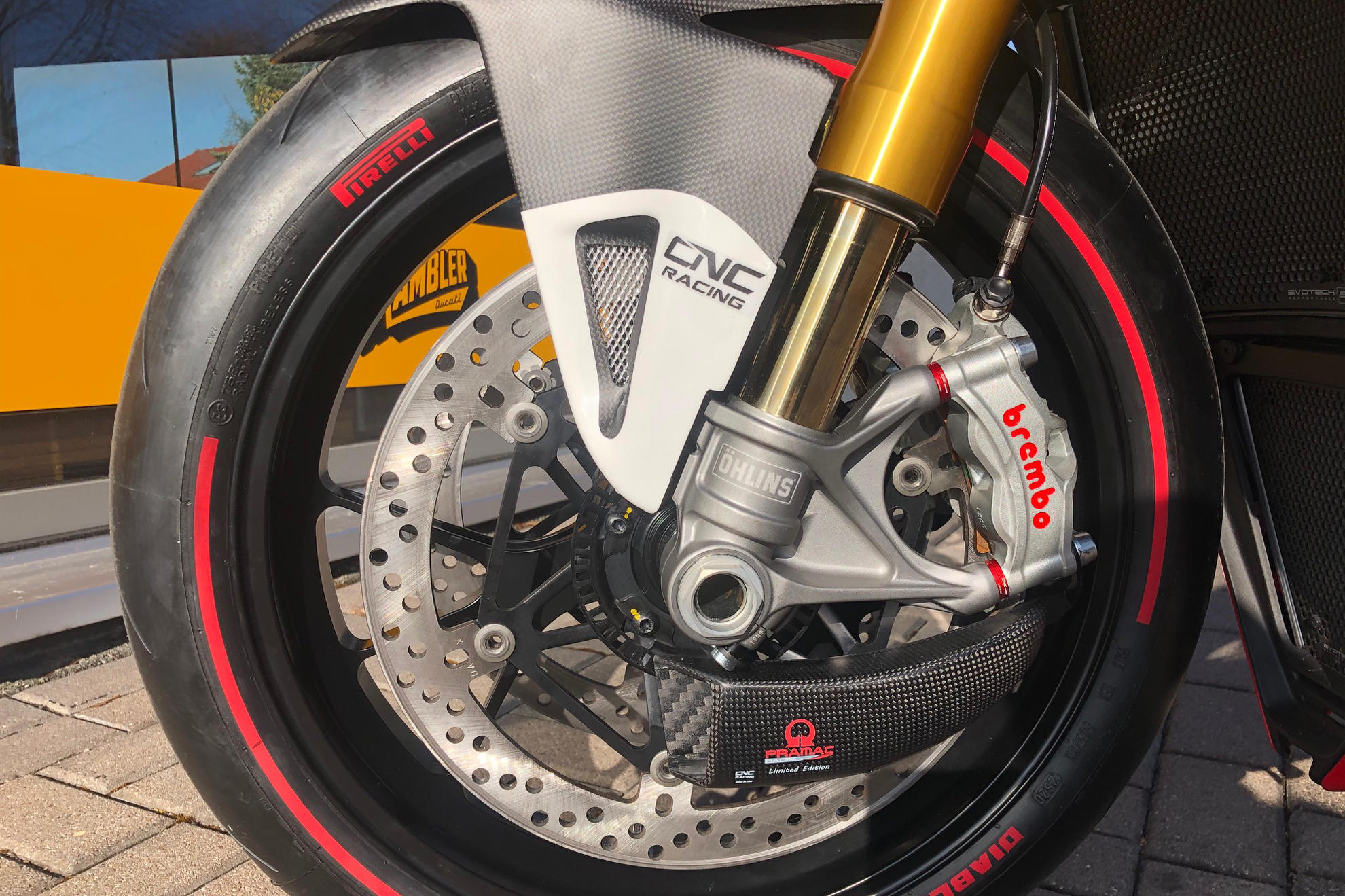 FRONT BRAKE CALIPER SPACERS KIT Cnc Racing