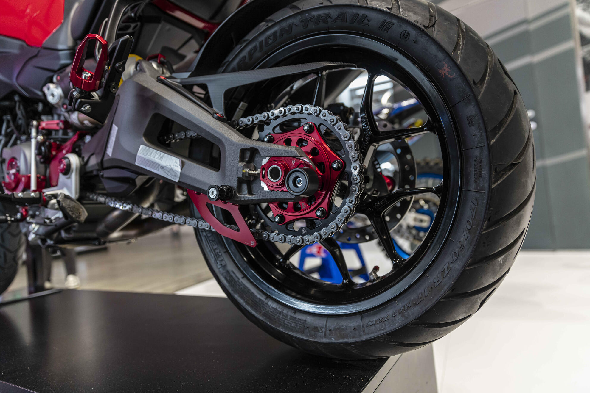 Lower Chain Guard – Ducati Multistrada V2 MY 2025 - Cnc Racing