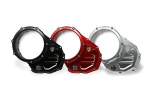 Clear cover oil bath clutch Ducati CNC Racing