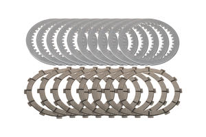 Clutch full disks kit replacement Master Tech 12 teeth organic CNC Racing