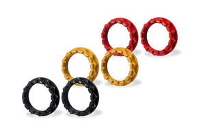 Rear wheel axle nut sets Ducati CNC Racing
