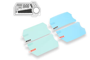 Dashboard Screen Protectors Ducati Multistrada CNC Racing
