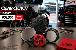 Clear Clutch cover Kit for Ducati Multistrada V4 CNC Racing