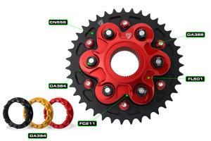 Rear Transmission Kit Ducati 955 Panigale V2 - Sprocket P520 Z43 Ergal CNC Racing