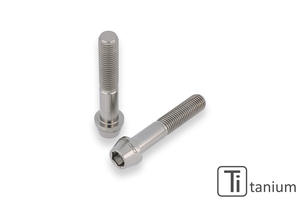 Screws Front brake caliper set M10x1.25x60 (2 pcs) - Titanium CNC Racing