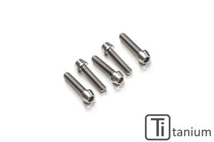 Screws top triple clamp M6x30/M8x30 (4/1 pcs) - Titanium CNC Racing