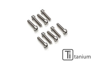 Clutch cover MV Agusta screw set - TITANIUM CNC Racing