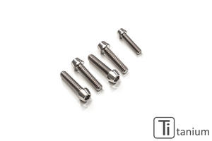 Top triple clamp screw kit - Titanium CNC Racing