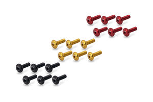 Screw kit steering head cover Ducati Streetfighter V2 CNC Racing