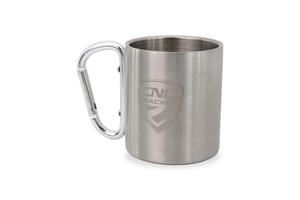 Steel Mug with carabiner handle CNC Racing