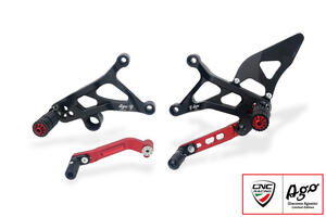 Adjustable rear sets MV Agusta - Giacomo Agostini Limited Edition CNC Racing
