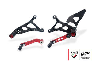 Adjustable rear sets MV Agusta - Giacomo Agostini Limited Edition CNC Racing