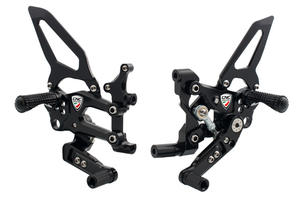 Adjustable rear sets RPS "Easy" Ducati SBK Panigale series road and reverse shifting CNC Racing