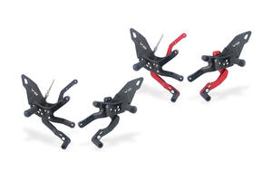 Adjustable Rearsets Ducati Panigale V2 MY2025 CNC Racing