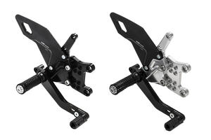 REAR SETS ADJUSTABLE EASY FOR APRILIA RSV4 - TUONO CNC Racing