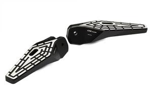 Folding driver footpegs Ducati XDiavel - bicolor CNC Racing