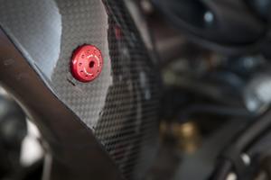 Heat guard exaust screw Ducati 1199 Panigale CNC Racing