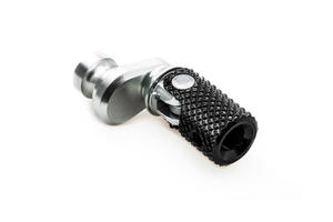Folding rear brake lever peg Sport - eccentric CNC Racing