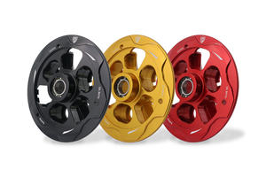 Pressure plate oil bath clutch Ducati with bearing CNC Racing