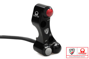 Right handlebar switch Pramac Racing Lim. Ed - Brembo billet CNC and forged brake master cylinder CNC Racing