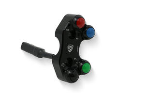 Right handlebar switch Ducati Panigale V4R - OEM and RCS Brembo brake master cylinder CNC Racing