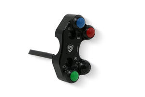 Right handlebar switch Ducati - OEM and RCS Brembo brake master cylinder CNC Racing
