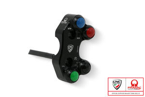 Right handlebar switch Ducati - OEM and RCS Brembo brake master cylinder Pramac racing Limited Edition CNC Racing