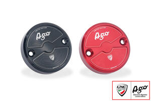 Front brake fluid reservoir cap Ø56 - Giacomo Agostini Limited Edition CNC Racing