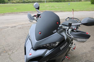 Windscreen Ducati Multistrada Sport - Black CNC Racing