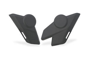 Frame side plates lower covers carbon no hole Ducati Multistrada V4 CNC Racing