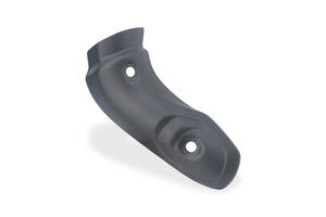 Exhaust lower pipes heat guard in carbon for Ducati Multistrada V4 MY2025 CNC Racing