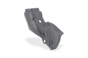 Exhaust pipe heat guard in carbon for Ducati Multistrada V2 MY2025 CNC Racing