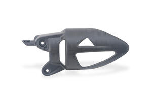 Rear shock-absorber guard in carbon for Ducati Multistrada V2 MY2025 CNC Racing