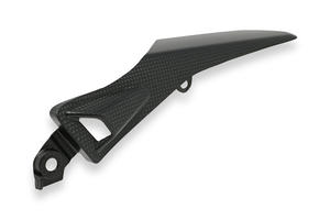 Rear upper chain guard Ducati Multistrada - Matt Carbon CNC Racing