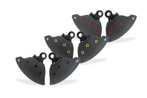 GP Ducts EVO &ndash; Glossy Carbon Brake Cooling System &ndash; Ducati Multistrada V4 MY2025 CNC Racing