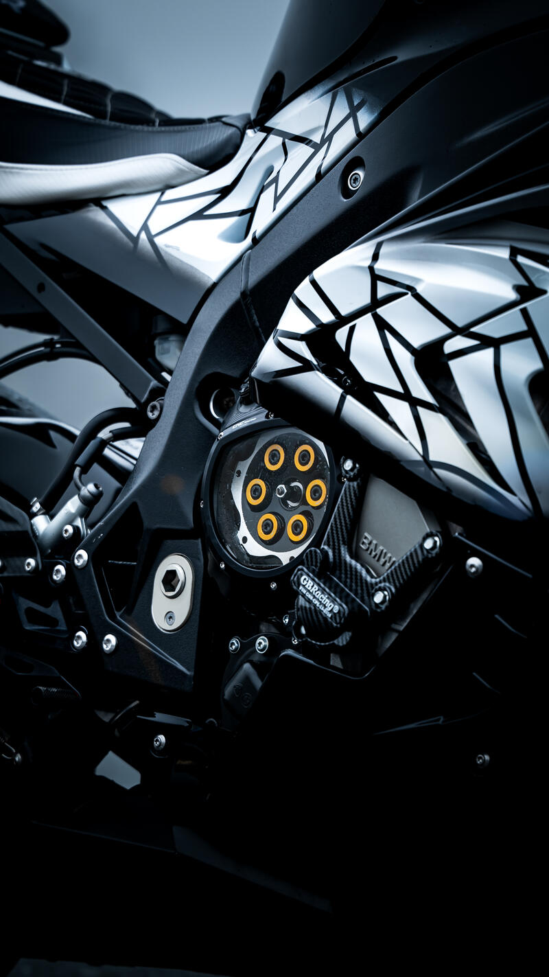 Carter frizione trasparente per BMW